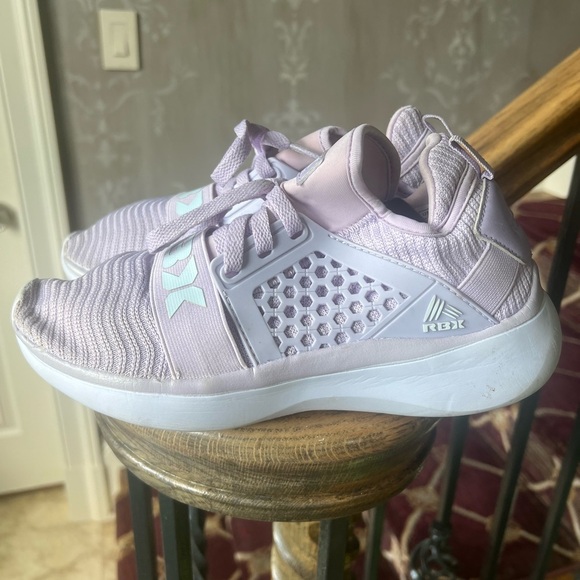 RBX ladies running fitness shoe, purpleish, pink and color good condition 7 1/2 - Picture 6 of 10